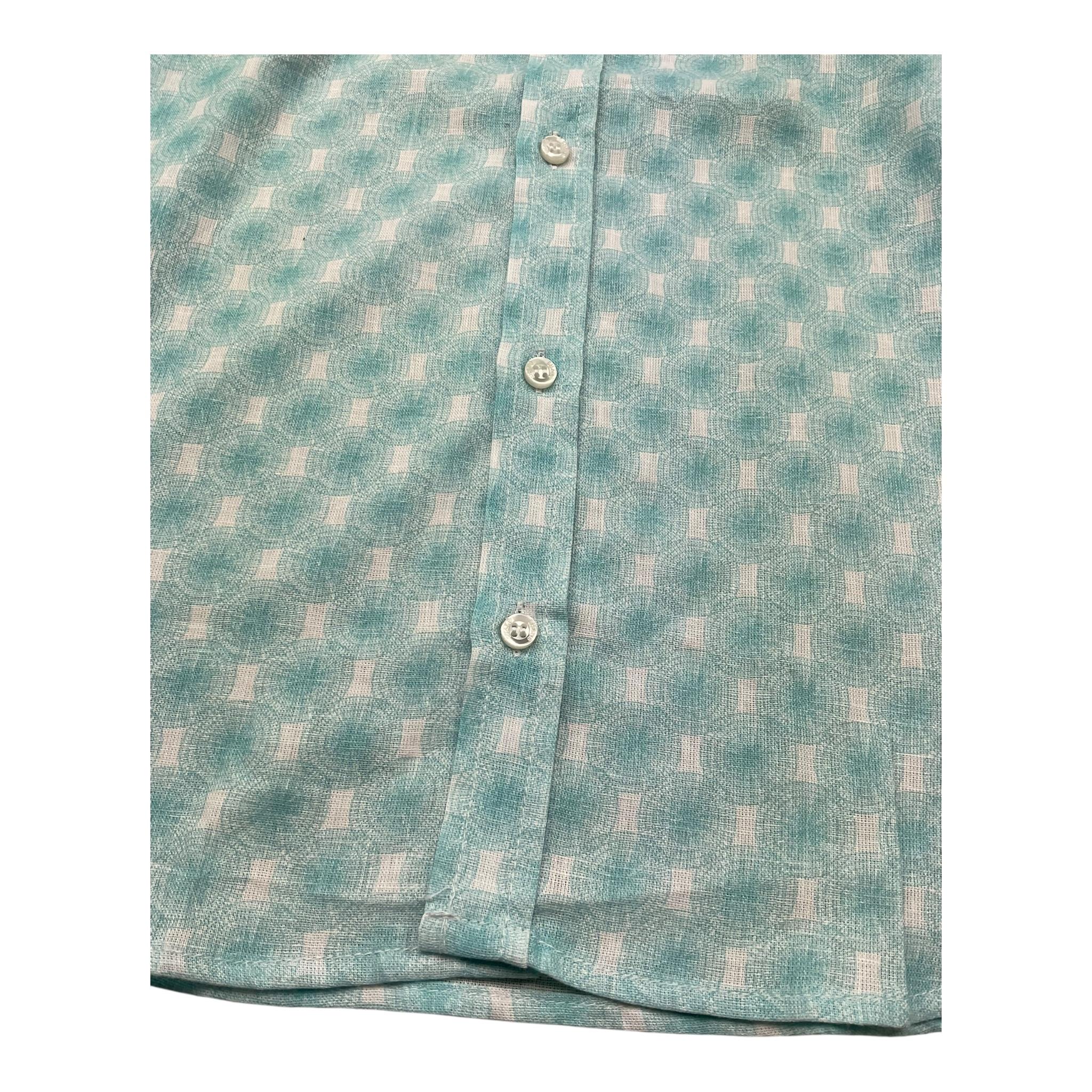 Shako' Camicia Manica Lunga Tinta Unita Stampa Fantasia per Bambino CSK1327J TURCHESE SHAKO' 