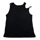 Hinnominate Canotta Tinta Unita con Logo per Bambina 3646M00078 NERO HINNOMINATE 