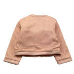 MONO STAR giacca tinta unita con bottoni Rosa per Neonata 19008 ROSA MONO STAR 