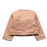 MONO STAR giacca tinta unita con bottoni Rosa per Neonata 19008 ROSA MONO STAR 