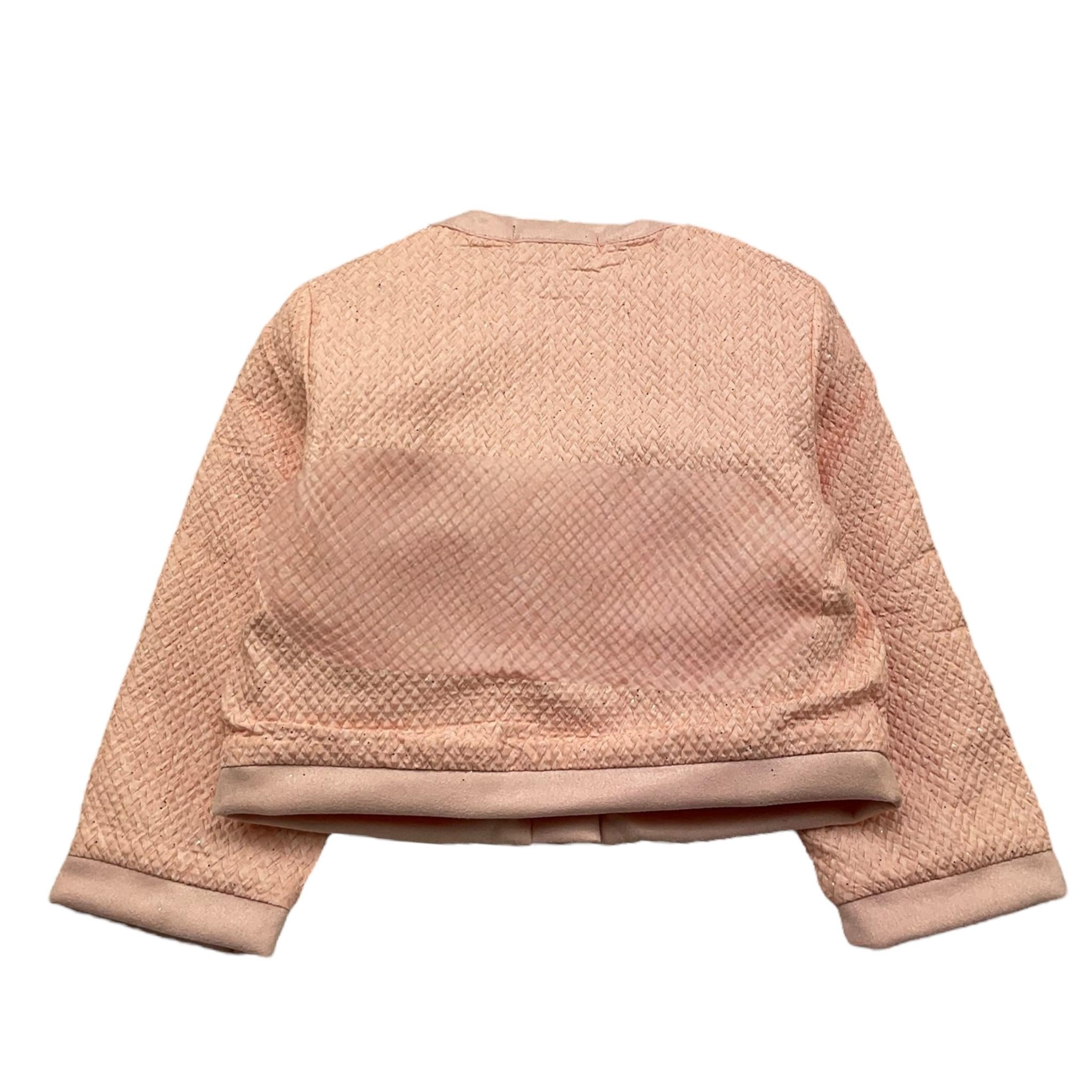 MONO STAR giacca tinta unita con bottoni Rosa per Neonata 19008 ROSA MONO STAR 