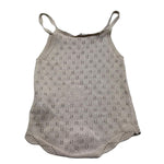 Le Bebe Pagliaccetto Tinta Unita Traforato per Neonata LBG6271 BEIGE LE BEBE 