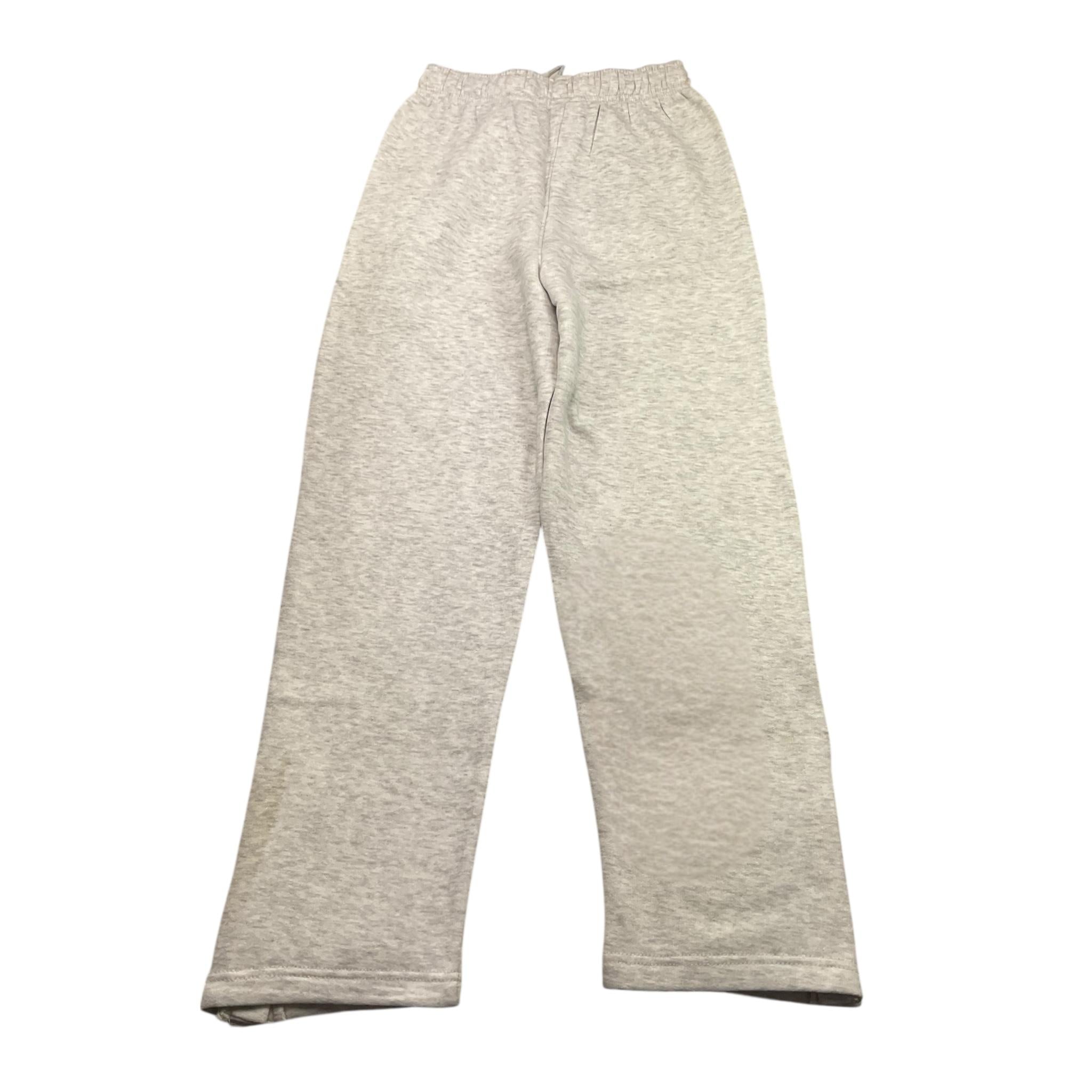 NBA pantalone in tuta tinta unita con stampa Grigio per Bambino EK2B7FHC2 GRIGIO NBA 