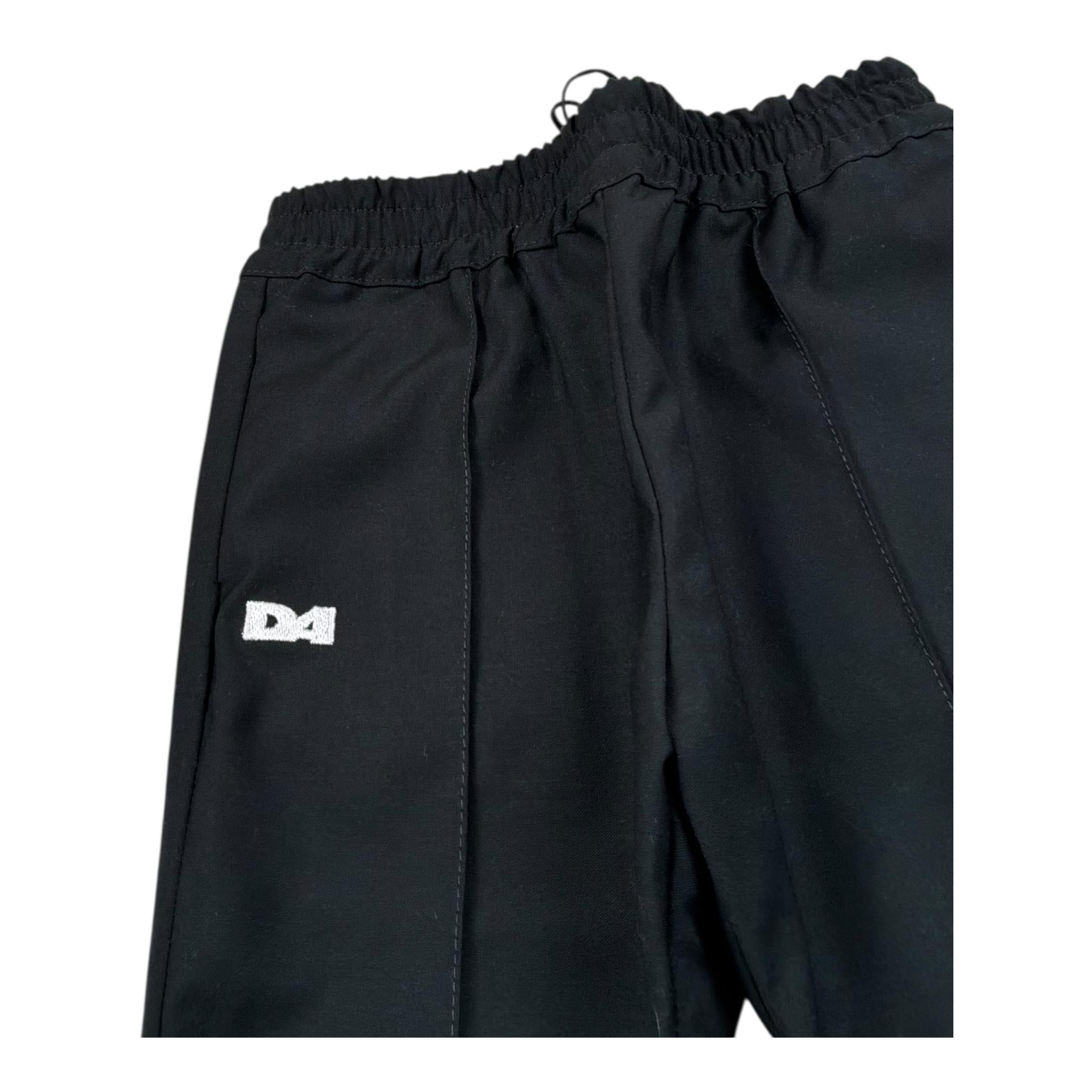 Daniele Alessandrini Pantalone Tinta Unita con Elastico In Vita per Neonato 1291P00043 NERO DANIELE ALESSANDRINI 