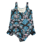 Plein Sport Swim Costume Intero Stampa Fantasia per Bambina PS25KGOP03 AZZURRO PLEIN SPORT SWIM 