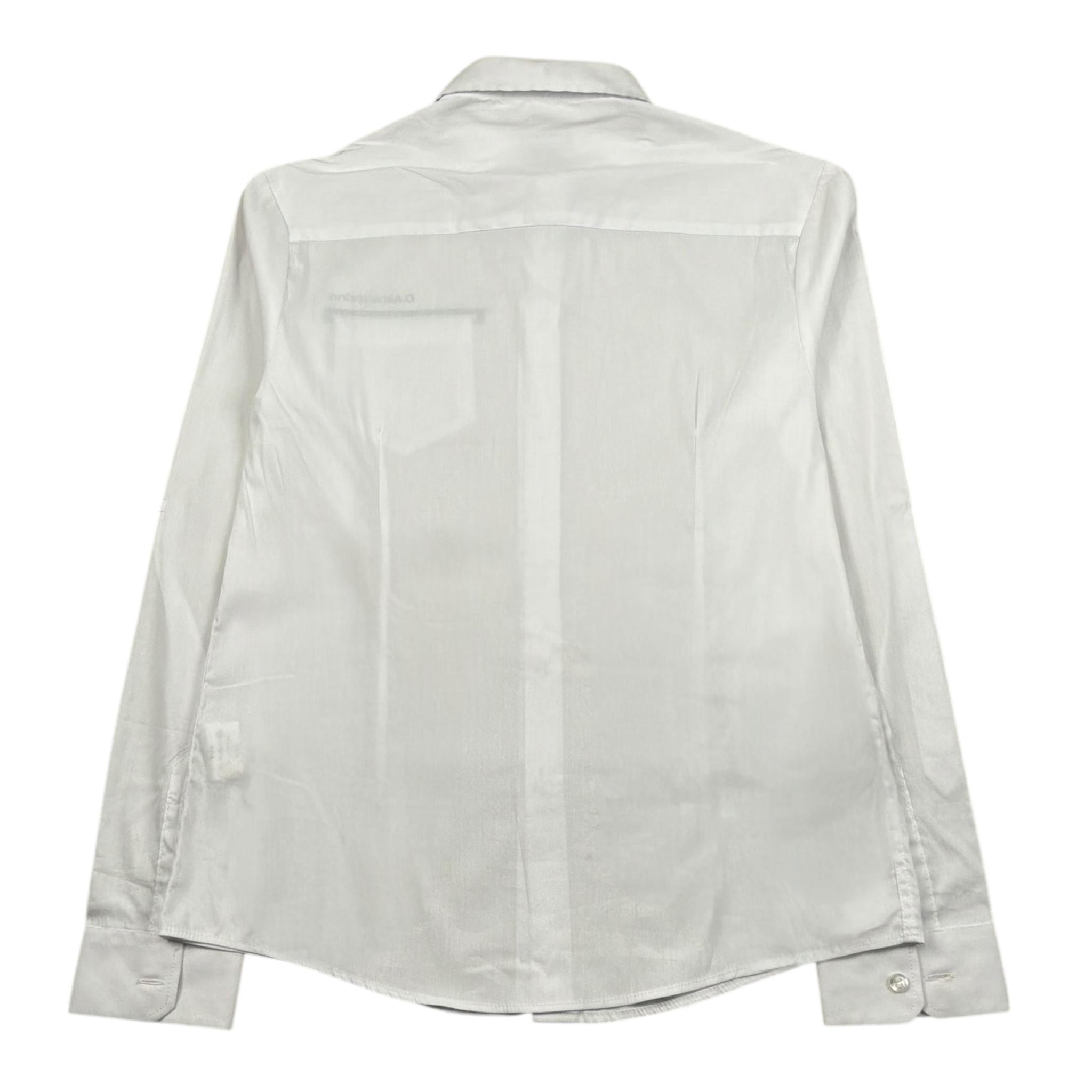 Daniele Alessandrini Camicia Manica Lunga Tinta Unita  per Bambino 1235C1041 BIANCO DANIELE ALESSANDRINI 