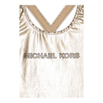 Michael Kors Costume Tinta Unita con Logo per Bambina R30427 ORO MICHAEL KORS 