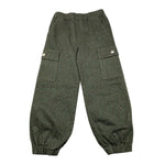 JOHN RICHMOND pantalone tinta unita con elastico in vita e brillantini Verde per Bambina RGA25137PA VERDE JOHN RICHMOND 