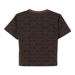 Moschino T-Shirt Girocollo Logata per Neonato M8M032 MARRONE MOSCHINO 
