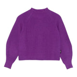ASPESI maglia modello crop tinta unita mezzo collo Viola per Bambina F24035MAEM908 VIOLA ASPESI 