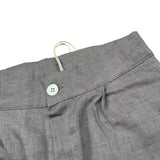 La Stupenderia Bermuda Tinta Unita con Elastico In Vita per Bambino TJBR71 GRIGIO LA STUPENDERIA 