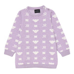 JOHN RICHMOND abito tinta unita girocollo con stampa Lilla per Neonata RIA24008VE LILLA JOHN RICHMOND 