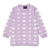 JOHN RICHMOND abito tinta unita girocollo con stampa Lilla per Neonata RIA24008VE LILLA JOHN RICHMOND 