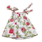 Juliana Completo 2 Pezzi Camicia-Coulotte Bicolore per Neonata J5183 BIANCO/ROSSO JULIANA 