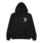 DSQUARED2 felpa tinta unita con cappuccio e stampa Nero per Bambina DQ2526X NERO DSQUARED2 