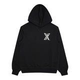 DSQUARED2 felpa tinta unita con cappuccio e stampa Nero per Bambina DQ2526X NERO DSQUARED2 