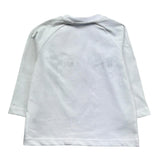 John Richmond Shirt Girocollo Tinta Unita con Logo per Neonato RIP26041TS BIANCO JOHN RICHMOND 