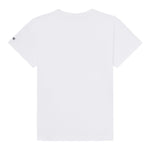 Moschino Abito Tinta Unita con Stampa per Bambina HAV0GQ BIANCO MOSCHINO 