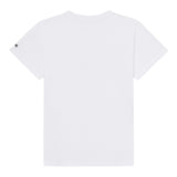 Moschino Abito Tinta Unita con Stampa per Bambina HAV0GQ BIANCO MOSCHINO 