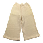 DOU DOU pantalone tinta unita modello a zampa Panna per Bambina DV6B30X PANNA DOU DOU 