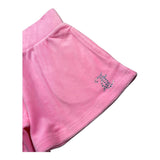 Juicy Couture Short Tinta Unita In Velluto per Bambina JBX6677 ROSA JUICY COUTURE 