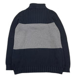 NAME.IT maglia con zip tinta unita Blu per Bambino 13169938 BLU NAME.IT 