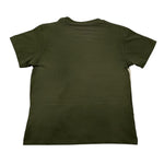 I'M BRIAN t-shirt girocollo tinta unita con logo Verde per Bambino TS3142J VERDE I'M BRIAN 