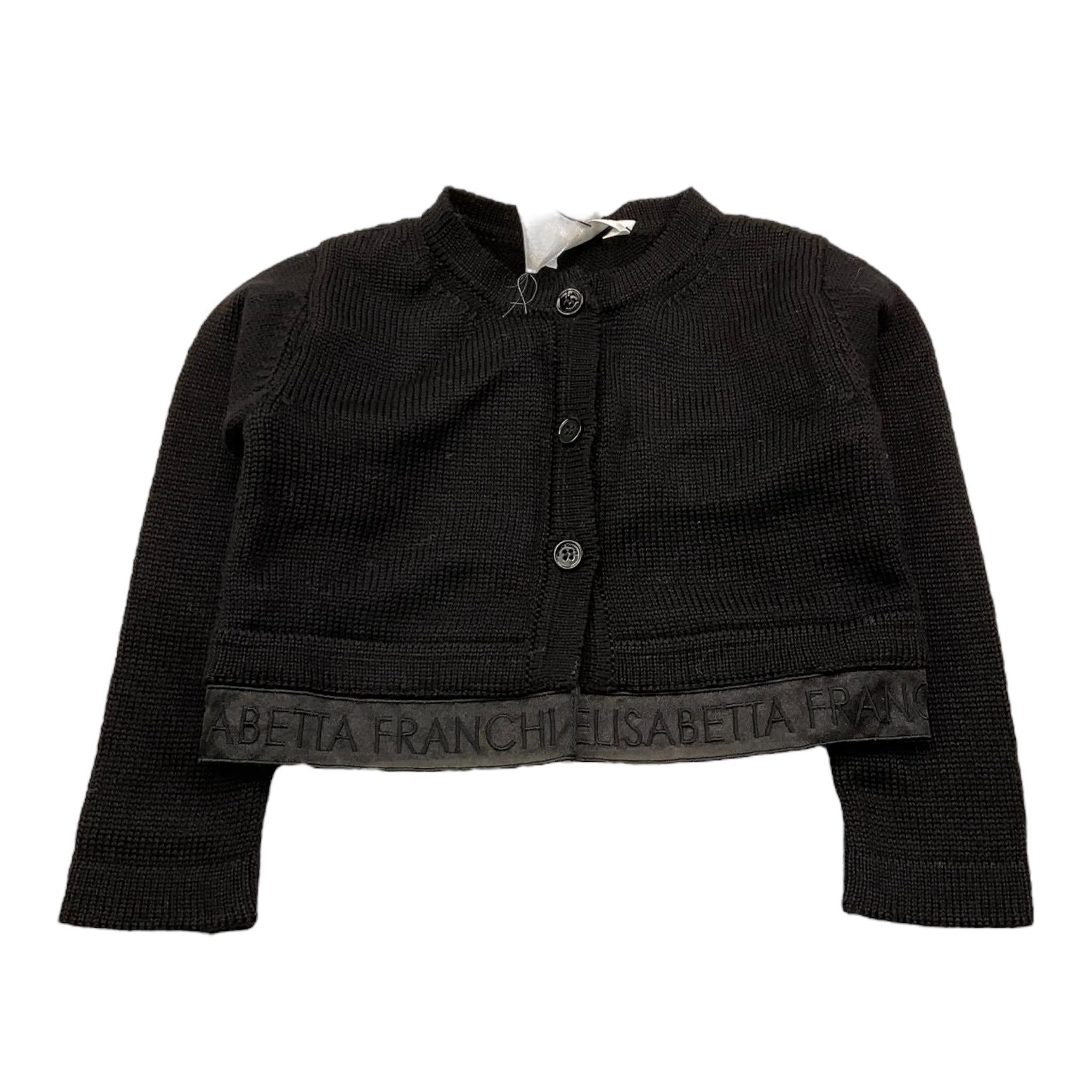 ELISABETTA FRANCHI coprispalle tinta unita  Nero per Bambina EGMA07J NERO ELISABETTA FRANCHI 