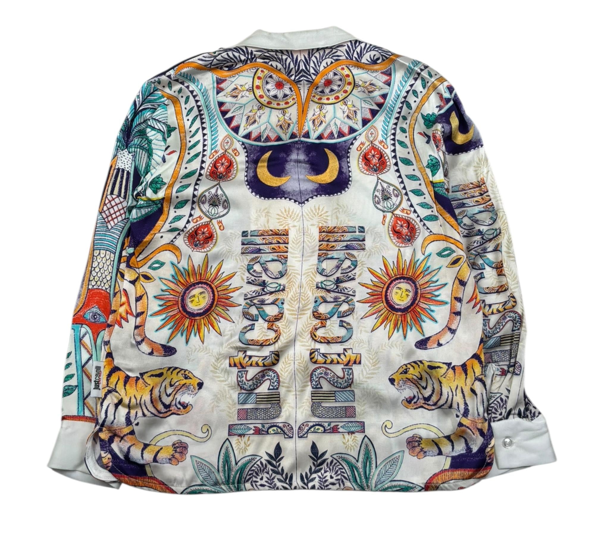 Just Cavalli Camicia Manica Lunga Stampa Fantasia per Bambino JBP26072CA MULTICOLOR JUST CAVALLI 