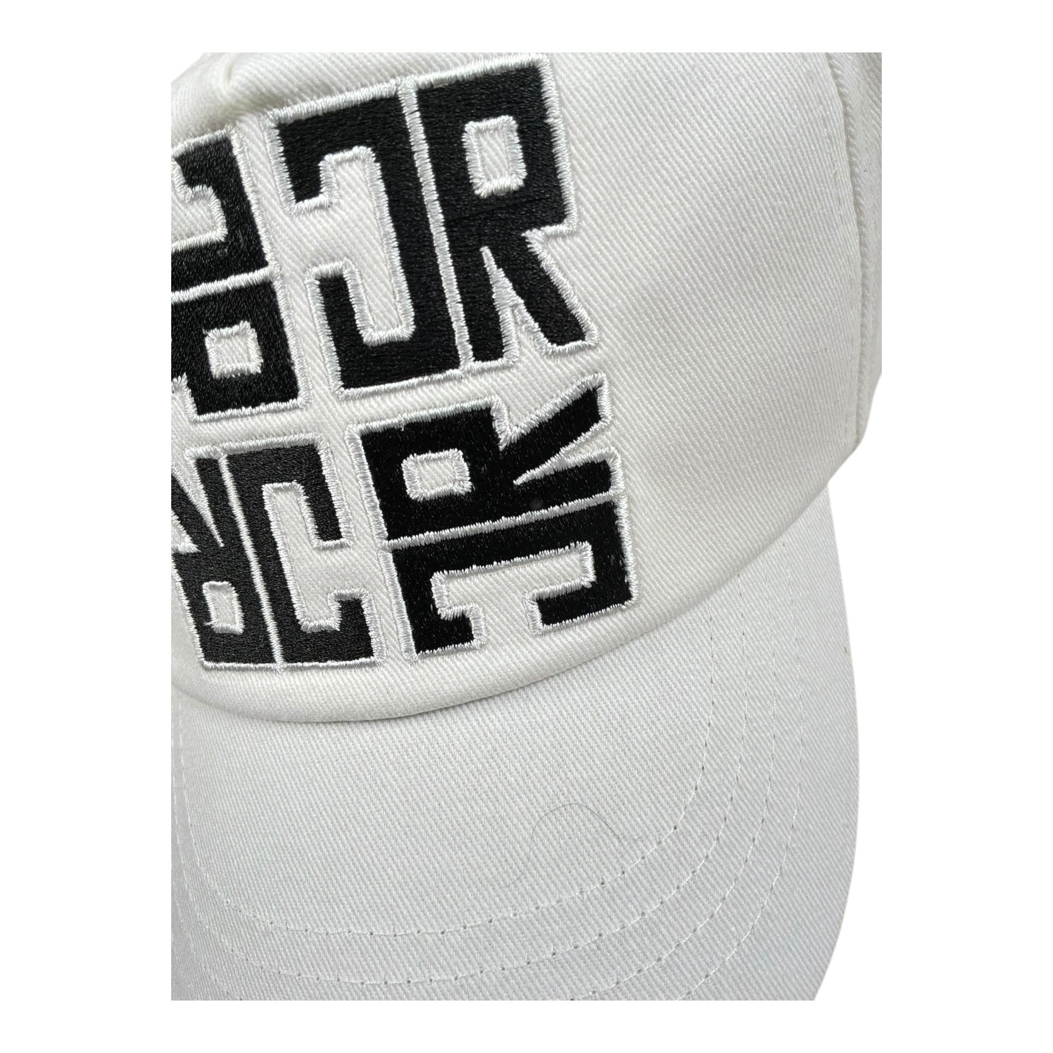 John Richmond Cappello con Visiera Tinta Unita per Bambina RGP26011BT BIANCO JOHN RICHMOND 