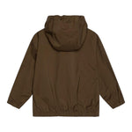 Dsquared2 Giubbino Tinta Unita con Zip E Cappuccio per Bambino DQ2927 VERDE DSQUARED2 