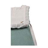 Paz Rodriguez Pagliaccetto Giromanica Bicolore per Neonata 022122541 BIANCO/VERDE PAZ RODRIGUEZ 