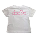 DIADORA t-shirt girocollo tinta unita stampa looney tunes Bianco per Bambina 502180951 BIANCO DIADORA 