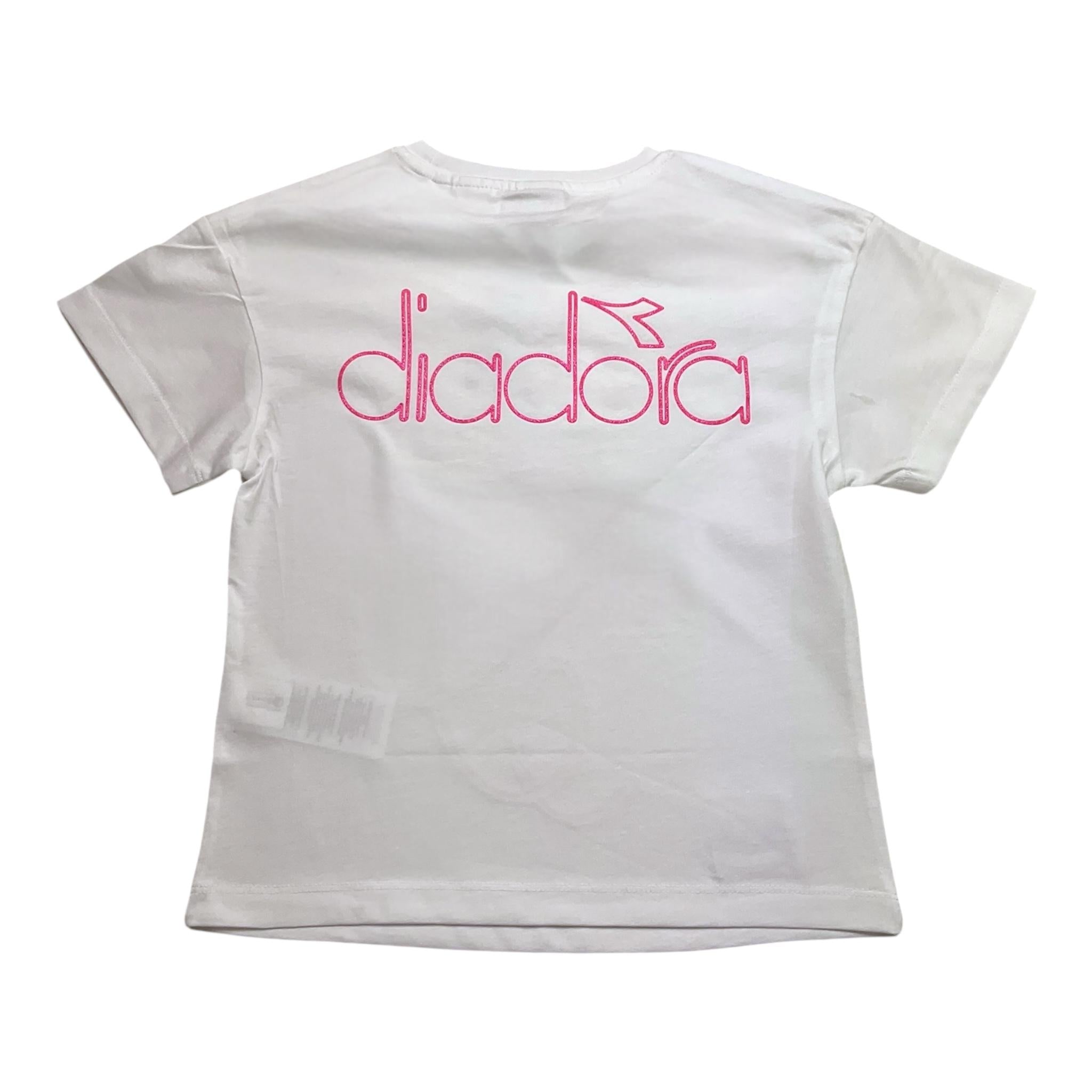 DIADORA t-shirt girocollo tinta unita stampa looney tunes Bianco per Bambina 502180951 BIANCO DIADORA 
