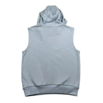 Balmain Completo 2 Pezzi Felpa Smanicata-Bermuda Tinta Unita per Bambino BU3Q80 AZZURRO BALMAIN 