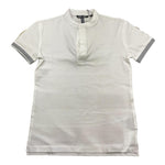 Antony Morato Polo Tinta Unita Mezza Manica per Bambino MKKS00619 BIANCO ANTONY MORATO 