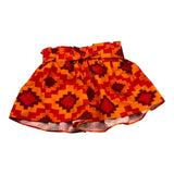Mefui Short Tinta Unita con Elastico In Vita per Bambina MJ23 ARANCIONE MEFUI 