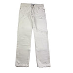 Bikkembergs Pantalone Tinta Unita con Girovita Regolabile per Bambino BK1494 BIANCO BiKKEMBERGS 