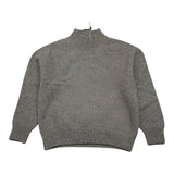 JURTA maglia mezzo collo tinta unita Grigio per Bambino CG402 GRIGIO JURTA 