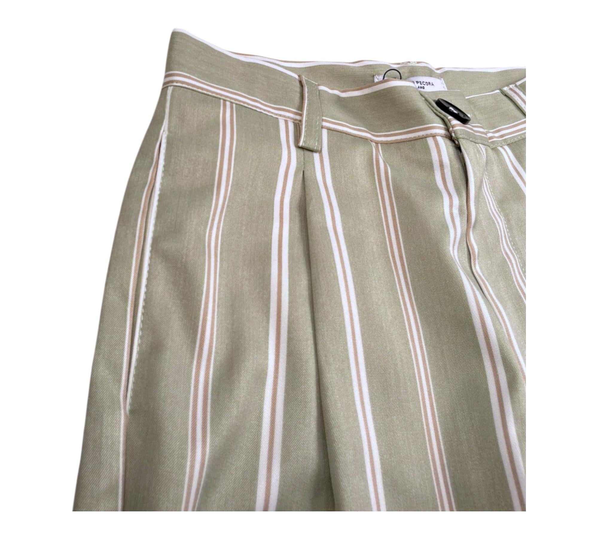 Paolo Pecora Bermuda Tinta Unita con Girovita Regolabile per Bambino PP4236 VERDE PAOLO PECORA 