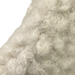 PICCOLA LUDO cerchietto tinta unita in peluche Bianco per Bambina BS9WA017 BIANCO PICCOLA LUDO 