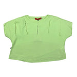 Jijil T-Shirt tinta unita Modello Crop Verde per Bambina JJE23TS063 VERDE JIJIL 