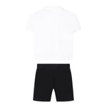 John Richmond Completo 2 Pezzi Polo-Bermuda Bicolore per Neonato RGP25006CJ BIANCO/NERO JOHN RICHMOND 