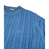 Sun68 Maglia Girocollo Tinta Unita con Logo per Bambino K353155 AZZURRO SUN68 