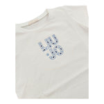 Liu Jo T-Shirt Girocollo Tinta Unita con Brillantini per Bambina KA5094JX BIANCO LIU JO 