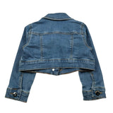 Liu Jo Giubbino In Denim Tinta Unita per Bambina KA5066JX BLU LIU JO 