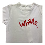 BABYBOL t.shirt mezza manica tinta unita cn logo Bianco per Neonato BDBB BIANCO BABYBOL 