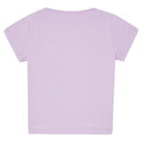 Liu Jo T-Shirt Girocollo Tinta Unita con Brillantini per Neonata KA5081NX LILLA LIU JO 