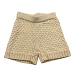 SIMONETTA short in maglia tinta unita Panna per Bambina ST6B97 PANNA SIMONETTA 