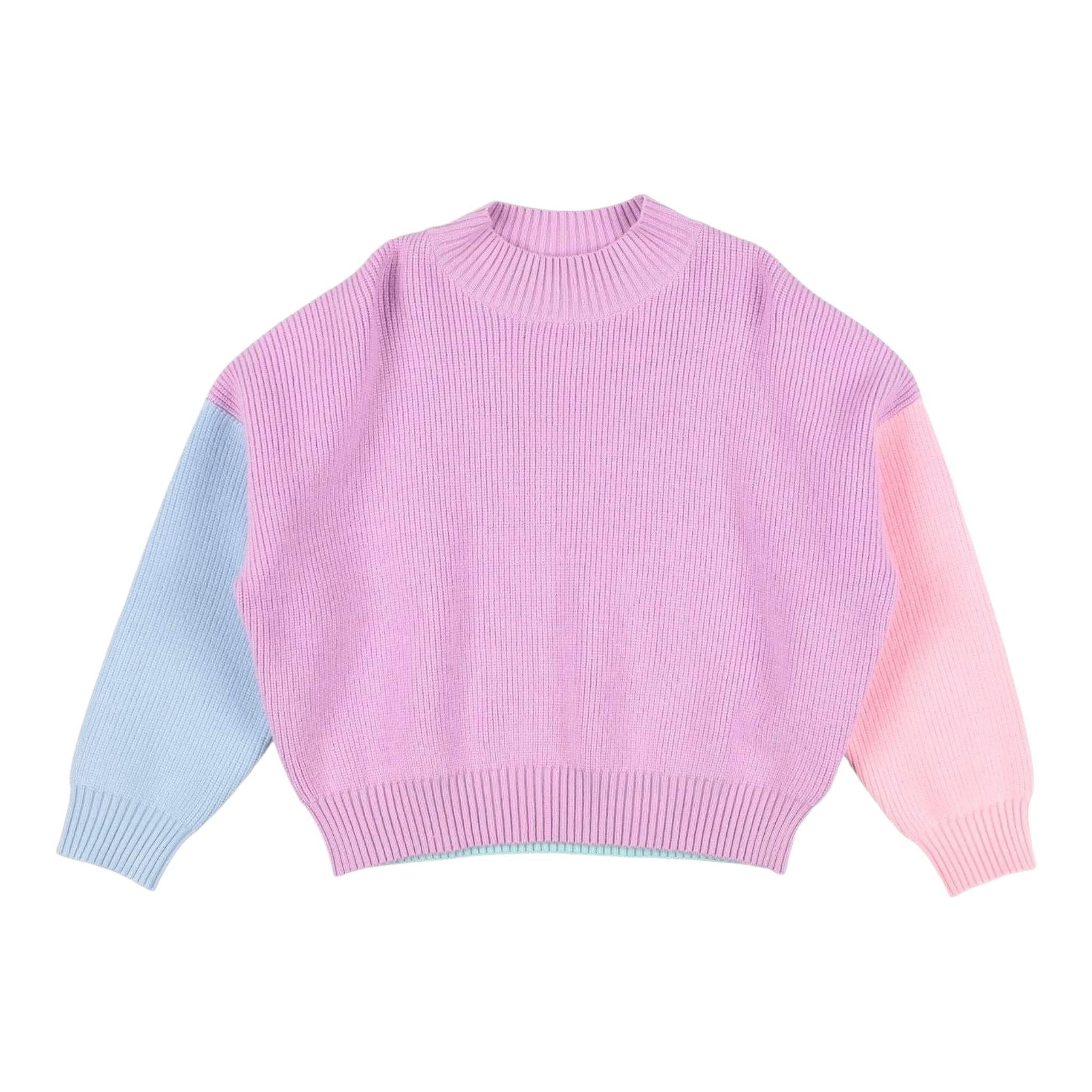 FUN & FUN maglia multicolor girocollo Multicolor per Bambina FNBSW12422 MULTICOLOR FUN & FUN 